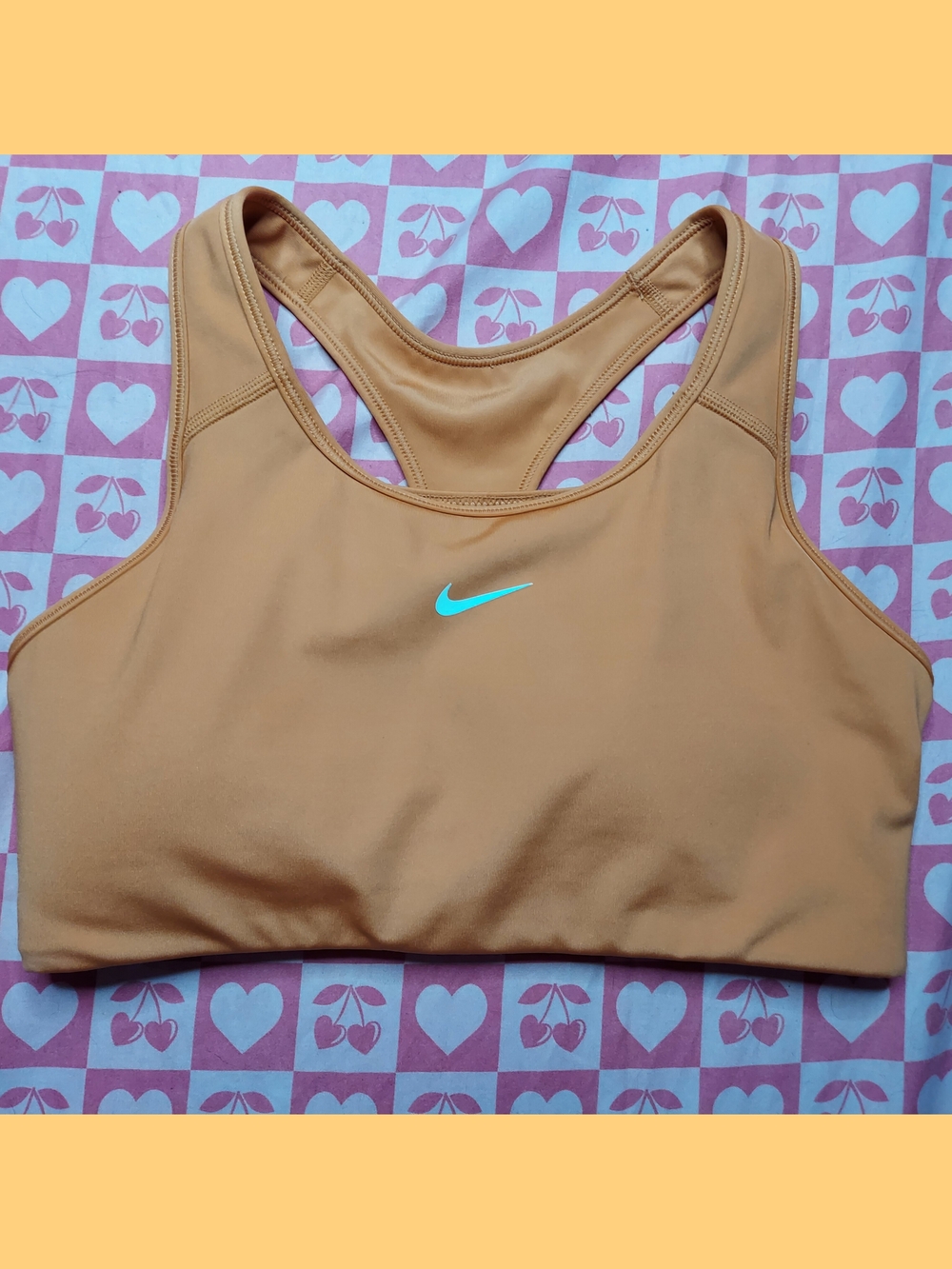 Nike Sports Bra with Swoosh Logo